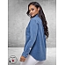 FOX FACTOR Blouse Toni Skyline Blue